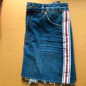 TopShop Jean Skirt